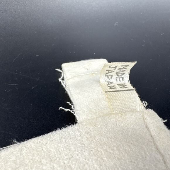 MCM Christmas Stocking Santa Claus Felt Applique Made In Japan 1950s Holiday Lot - Picture 9 of 15